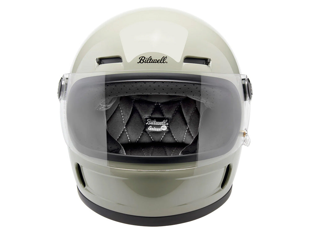Gringo SV Helmet - Gloss Chalk Grey. Size Medium with ECE R22.06 Compliance