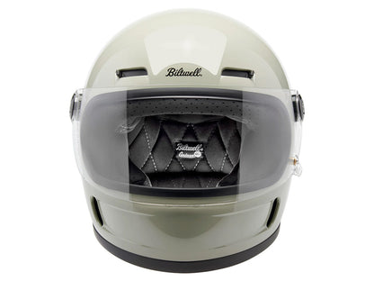 Gringo SV Helmet - Gloss Chalk Grey. Size Medium with ECE R22.06 Compliance