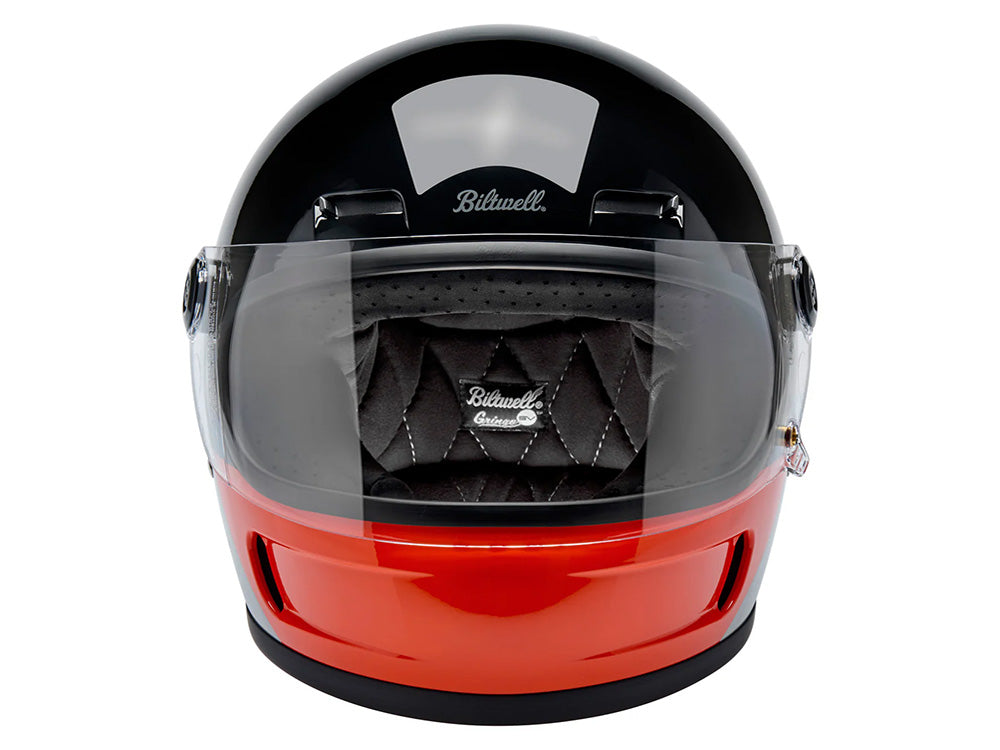 Gringo SV Helmet - Intersection Black, Orange & Grey. Size X-Large with ECE R22.06 Compliance