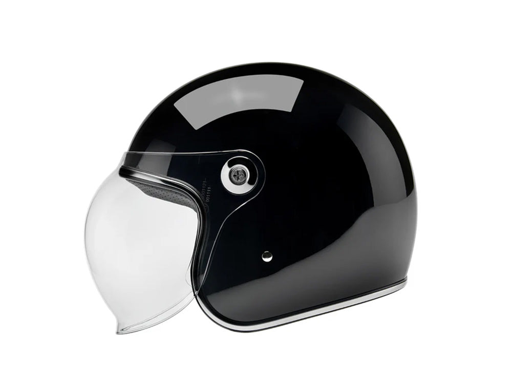 Tahoe Open Face Helmet - Gloss Black. Size Medium with ECE R22.06 Compliance