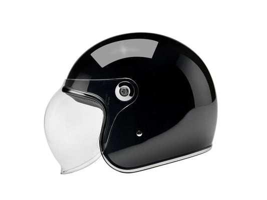 Tahoe Open Face Helmet - Gloss Black. Size X-Large with ECE R22.06 Compliance