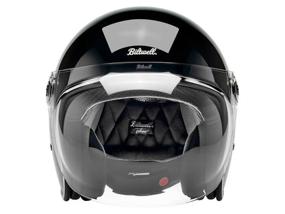 Tahoe Open Face Helmet - Gloss Black. Size XX-Large with ECE R22.06 Compliance