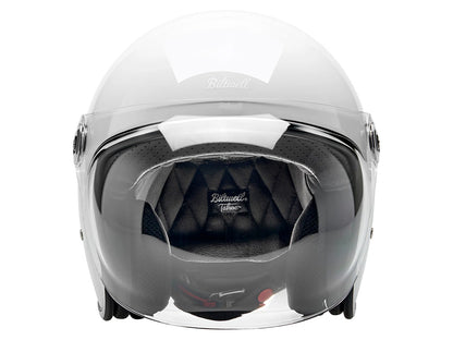 Tahoe Open Face Helmet - Gloss White. Size Medium with ECE R22.06 Compliance