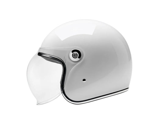 Tahoe Open Face Helmet - Gloss White. Size Medium with ECE R22.06 Compliance