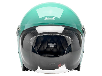 Tahoe Open Face Helmet - Gloss Mint Julep. Size Small with ECE R22.06 Compliance