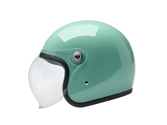 Tahoe Open Face Helmet - Gloss Mint Julep. Size Large with ECE R22.06 Compliance