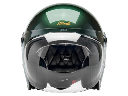 Tahoe Open Face Helmet - Metallic Sierra Green. Size Small with ECE R22.06 Compliance