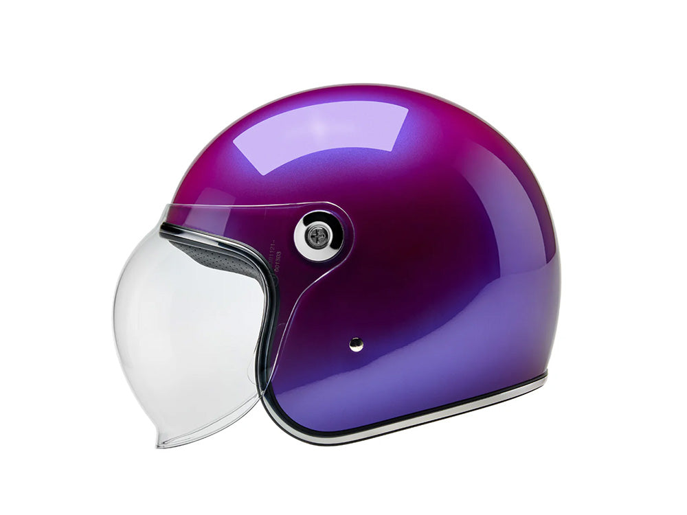 Tahoe Open Face Helmet - Metallic Grape. Size Large with ECE R22.06 Compliance