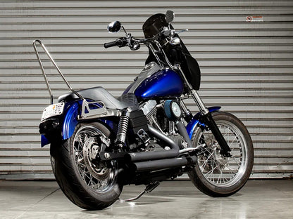 Sissy Bar Kit - Chrome. Fits Dyna 2006-2017