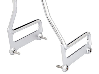 Sissy Bar Kit - Chrome. Fits Deluxe, Heritage Classic, Softail Slim & Street Bob 2018up & Standard 2020up