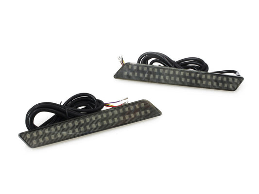 Saddlebag LED Latch Lights - Amber/Red. Fits Touring 2014-2023