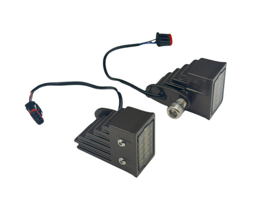 High Performance Turn Signals - Black. Fits Low Rider ST 2022up