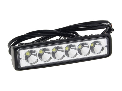 LED Driving Light Bar with White LED's - Black Housing.