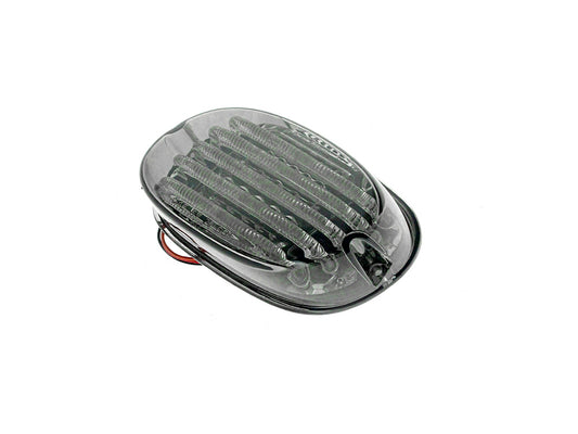 ProBEAM Low Profile LED Tailight. Smoke Lens & Number Plate Window. Fits Most 1999up Models