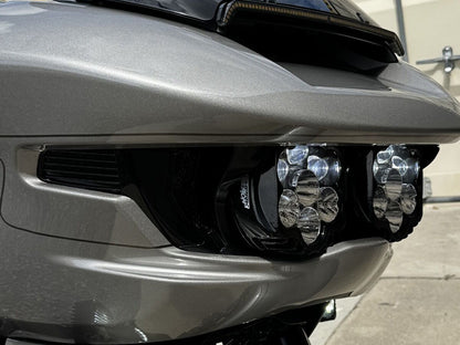 Shark Demon® 2 LED White/White Lighting Kit. Fits CVO Road Glide 2023up, Road Glide 2024up & CVO Road Glide ST 2024up