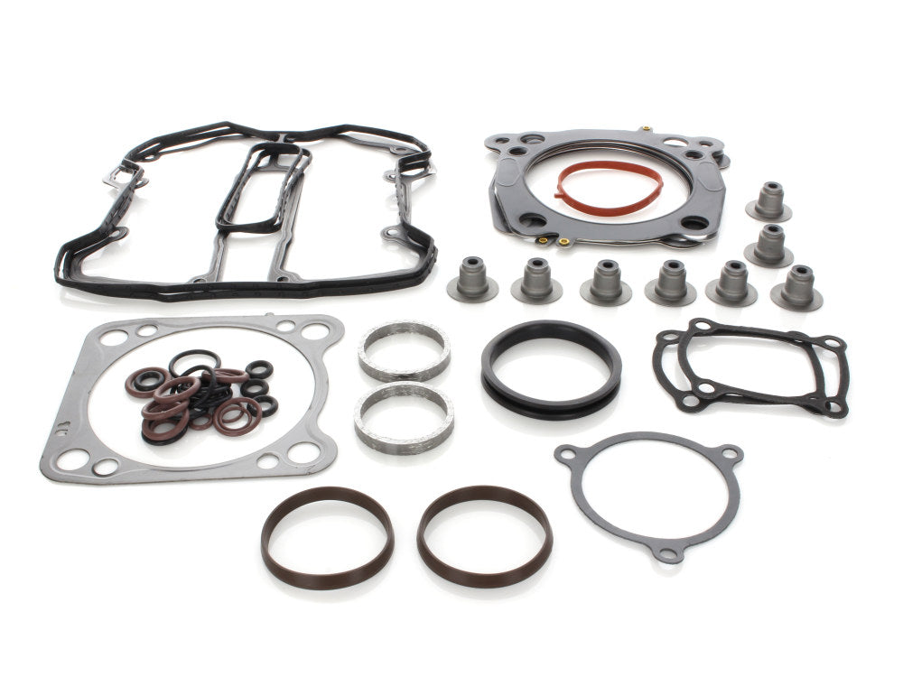 Top End Gasket Kit with 0.040in. Multi-Layer Steel MLS Head Gaskets. Fits Touring 2017-2024 & Softail 2018-2024 fitted with 107 to 124 or 114 to 128 4.250in. Big Bore Kit.