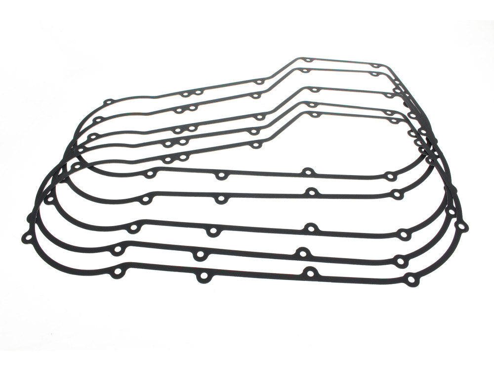 Primary Cover Gasket - Pack of 5. Fits Softail 1989-2006 & Dyna 1991-2005.