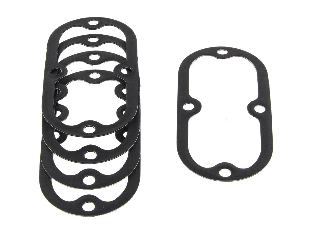 Inspection Cover Gasket - Pack of 5. Fits Softail 1984-2006 & Dyna 1991-2005 & 4Spd Big Twins 1965-1984.