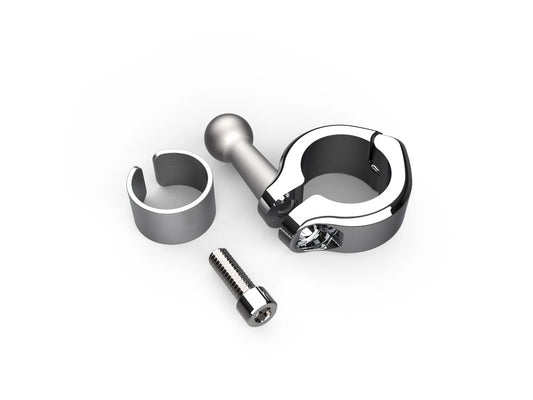 Bar Mount Clamp - Chrome. Fits 7/8-1in. Bar