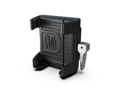 Premium Smartphone / GPS Holder with Charger - Black Clamp Suits 7/8-1in. Bars
