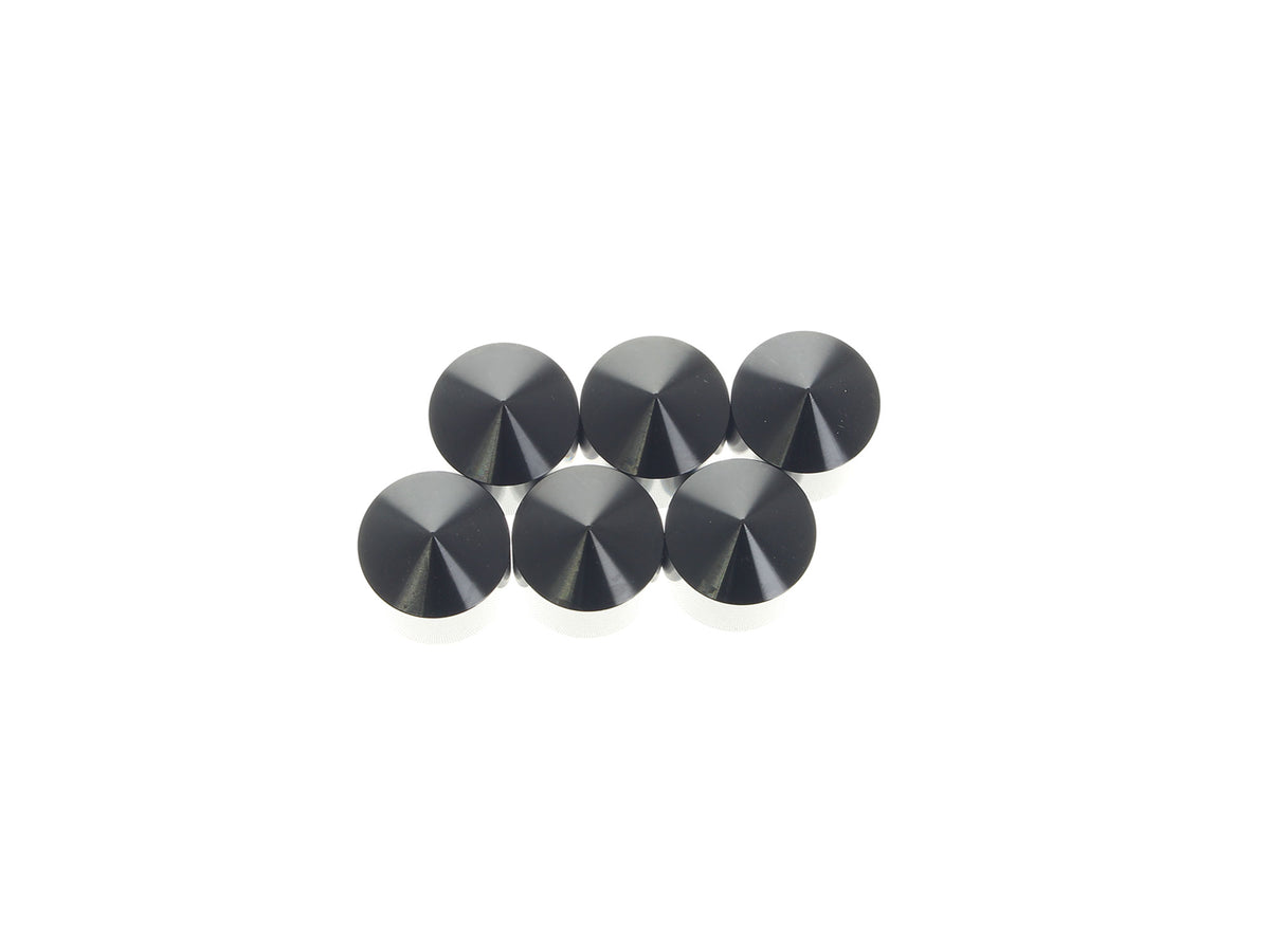 Rocker Cover Bolt Covers - Black. Fits Twin Cam 1999-2017