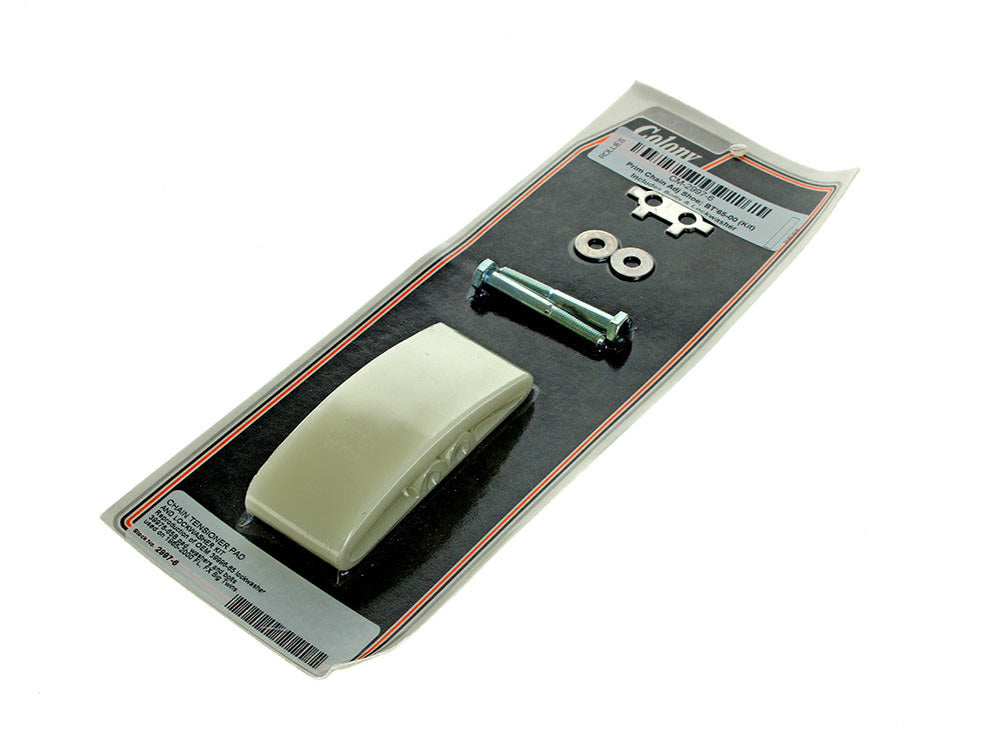 Primary Chain Adjuster Shoe & Hardware. Fits Big Twin 1965-2000