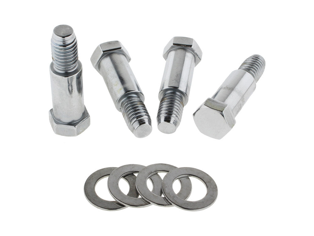 Shock Absorber Bolt Kit - Chrome. Fits Softail 1984-2017