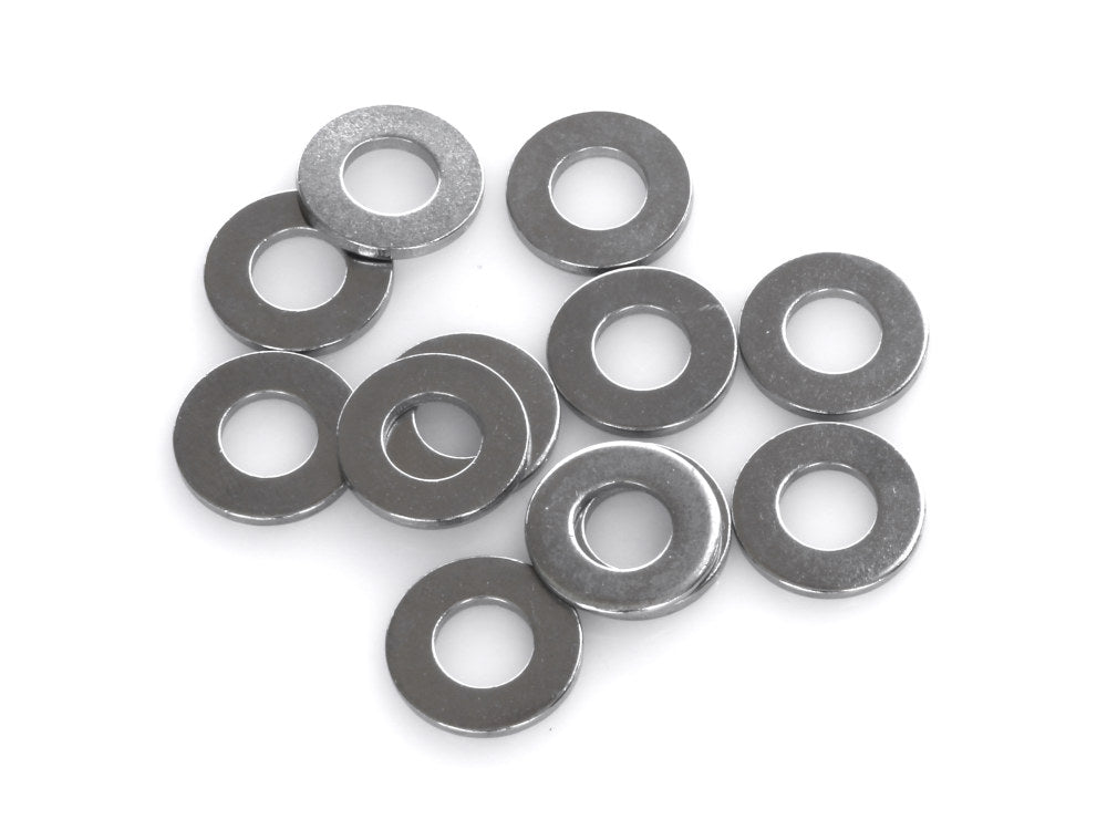 5/16in. Flat Washer - Chrome. Pack 12.