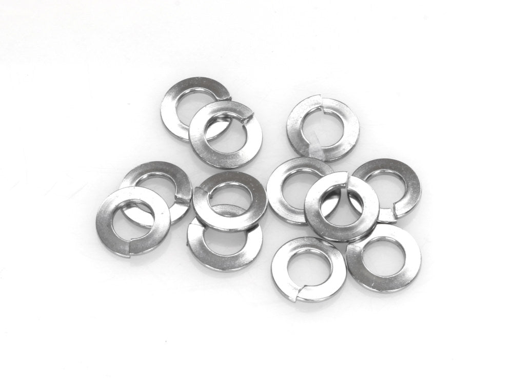1/4in. Lock Washer - Chrome. Pack 12.