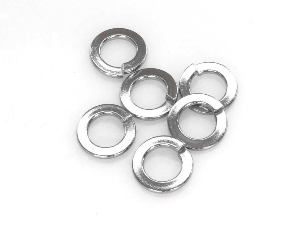 3/8in. Lock Washer - Chrome. Pack 6.
