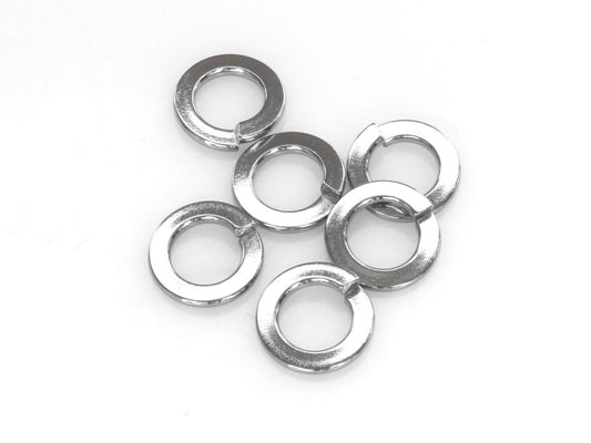3/8in. Lock Washer - Chrome. Pack 6.