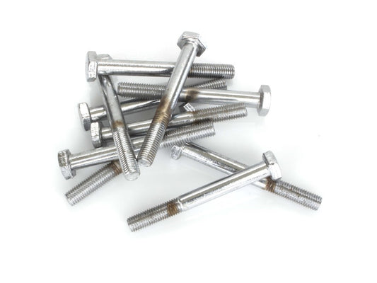 1/4-28 x 2-1/4in. UNF Hex Head Bolt - Chrome. Pack 10.