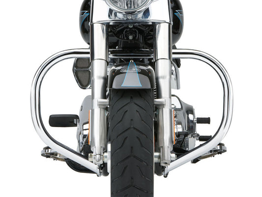 Engine Guard Freeway Bar - Chrome. Fits Heritage Softail 2000-2017.