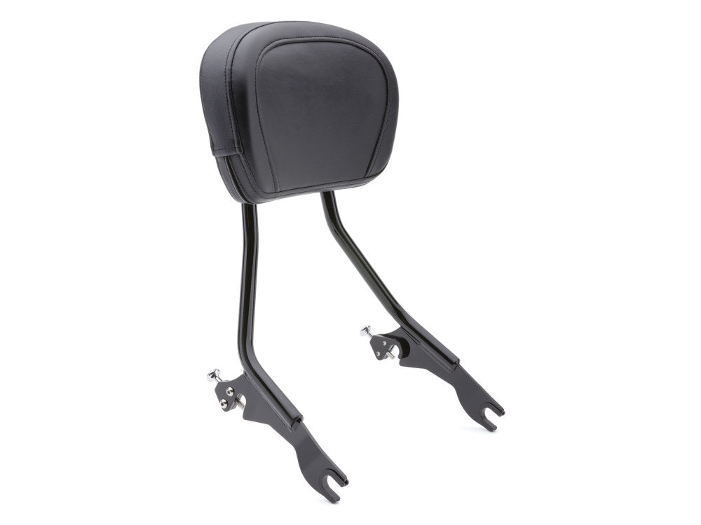 Short Quick Detachable Sissy Bar Kit - Black. Fits Touring 2014up.