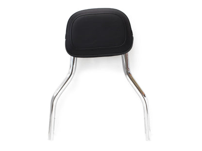 Short Quick Detachable Sissy Bar Kit - Chrome. Fits FX Softail 2006-2015 & Fatboy 2007-2017 with 200mm Rear Tyre.