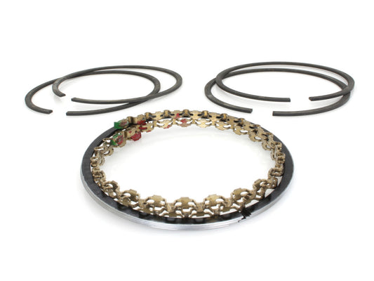 Standard Size Cast Piston Rings. Fits 74ci/1200cc Big Twin 1948-1980.