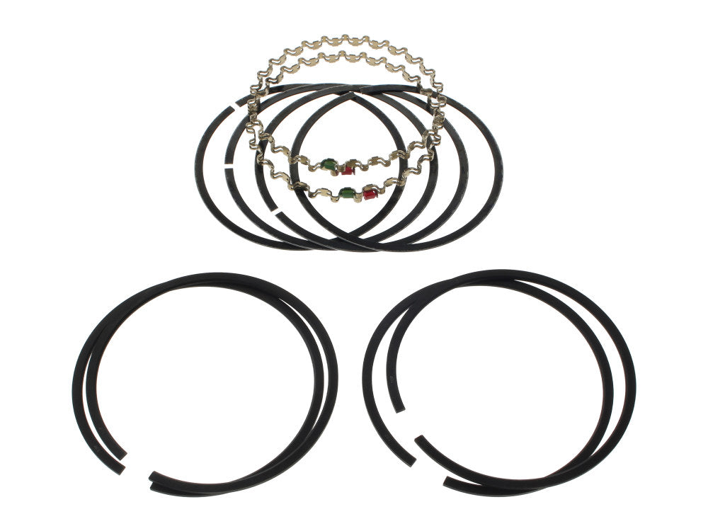 Standard Piston Rings. Fits Milwaukee-Eight 2017up with 107 Engine.