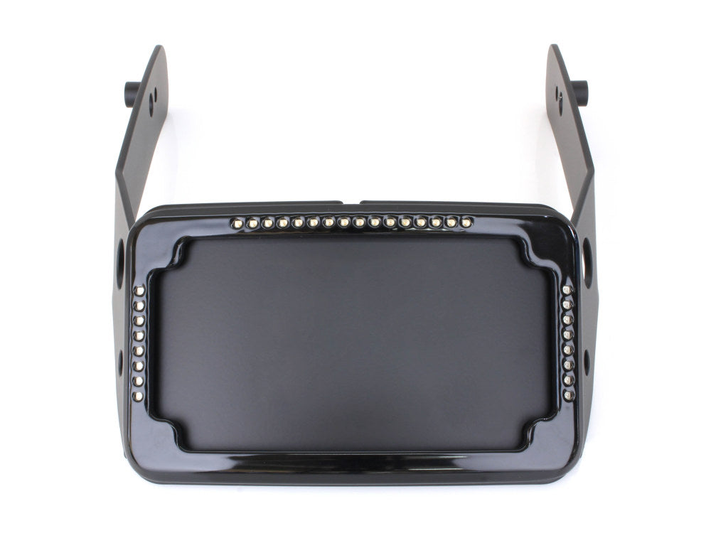 Tail Tidy Fender Eliminator Kit - Black with Run, Turn, Brake and Number Plate Lights. Fits Dyna Wide Glide 2010-2017.