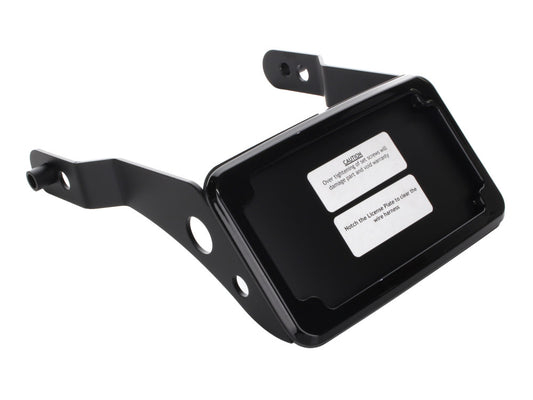 Tail Tidy Fender Eliminator Kit - Black with Number Plate Light Only. Fits Dyna Street Bob 2013-2017 and Dyna Low Rider 'S' 2016-2017.