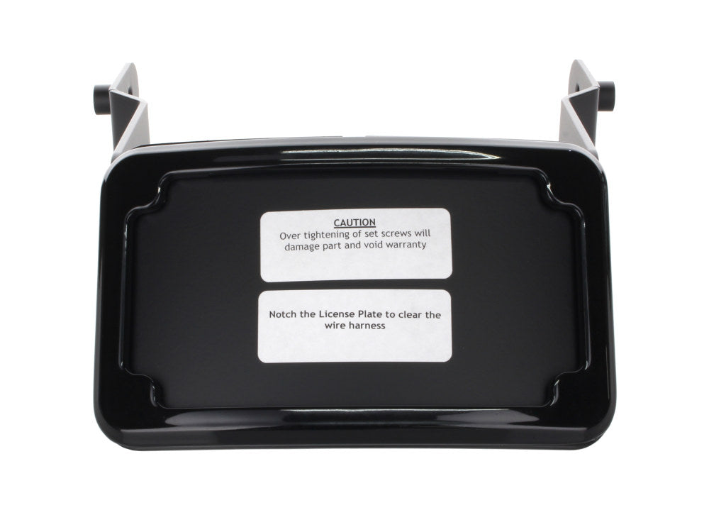 Tail Tidy Fender Eliminator Kit - Black with Number Plate Light Only. Fits Dyna Street Bob 2013-2017 and Dyna Low Rider 'S' 2016-2017.