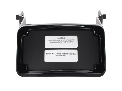 Tail Tidy Fender Eliminator Kit - Black with Number Plate Light Only. Fits Dyna Street Bob 2013-2017 and Dyna Low Rider 'S' 2016-2017.