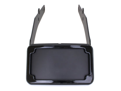Tail Tidy Fender Eliminator Kit - Black with Number Plate Light Only. Fits Softail Slim 2012-2017.