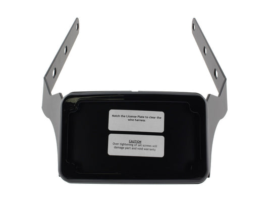 Tail Tidy Fender Eliminator Kit - Black with Number Plate Light Only. Fits Softail Breakout 2018up.