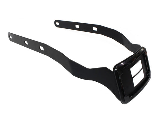 Tail Tidy Fender Eliminator Kit - Black with Number Plate Light Only. Fits Softail Fat Boy 2018up.