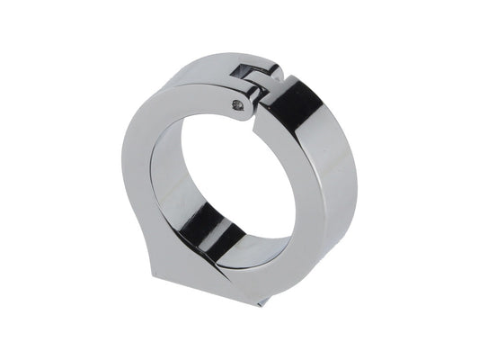 Cup Mounting Bracket - Chrome. Fits 1-1/4in. Diameter Handlebars using Dakota 1-7/8in. or 2-1/16in. Gauge Cup.