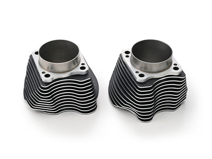 128ci Big Bore Kit with Highlighted Fins - Black. Includes CP Carrillo 11.0:1 Compression Piston Kit. Fits Milwaukee-Eight 2017up 114ci or 117ci Engine