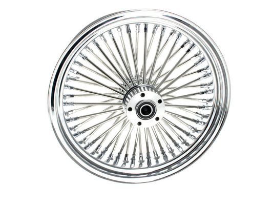 18in. x 5.5in. Mammoth Fat Spoke Rear Wheel - Chrome. Fits Softail 2008up.