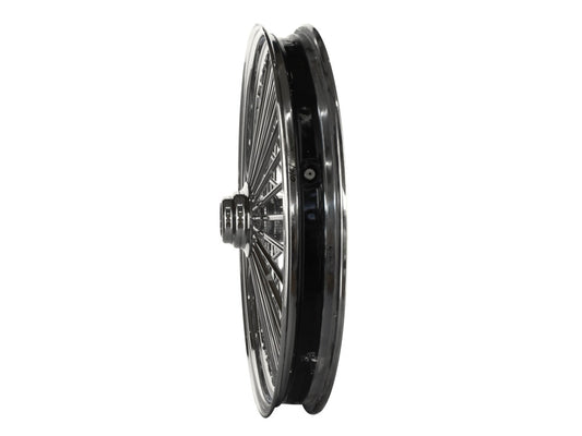 21in. x 2.15in. Mammoth Fat Spoke Front Wheel - Chrome. Fits FX Softail 2007-2010.