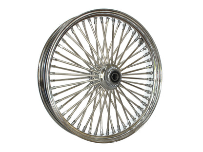 21in. x 3.5in. Mammoth Fat Spoke Front Wheel - Chrome. Fits FX Softail 2011-2015.