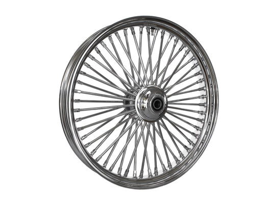 23in. x 3.5in. Mammoth Fat Spoke Front Wheel - Chrome. Fits FX Softail 2011-2015.